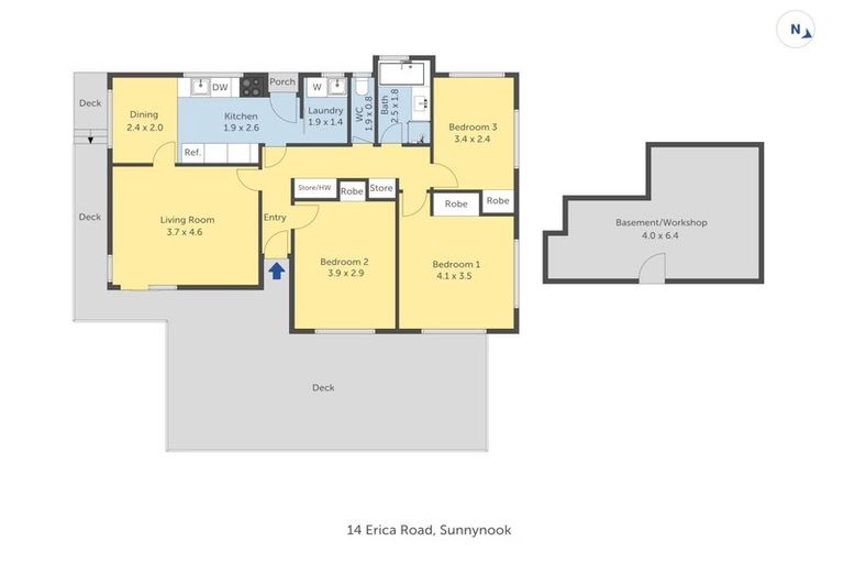 Photo of property in 14 Erica Road, Sunnynook, Auckland, 0620