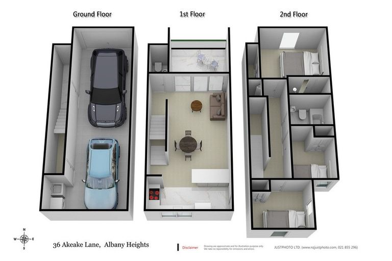 Photo of property in 36 Akeake Lane, Albany Heights, Auckland, 0632