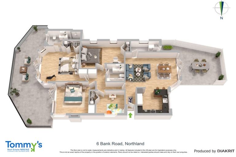 Photo of property in 6 Bank Road, Northland, Wellington, 6012