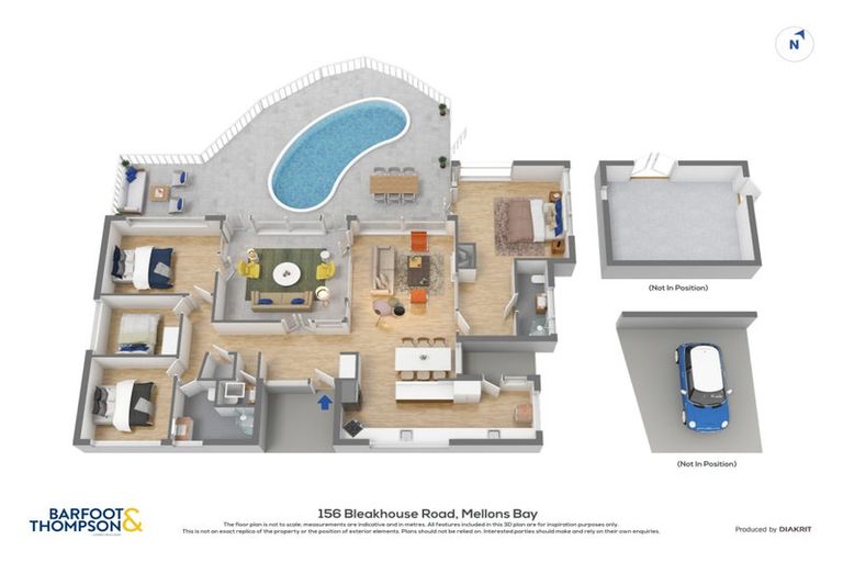 Photo of property in 156 Bleakhouse Road, Mellons Bay, Auckland, 2014