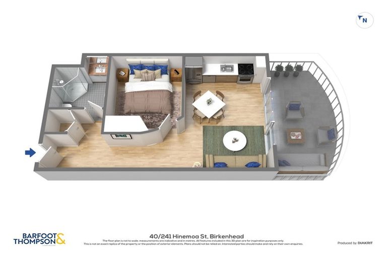 Photo of property in 52/241 Hinemoa Street, Birkenhead, Auckland, 0626