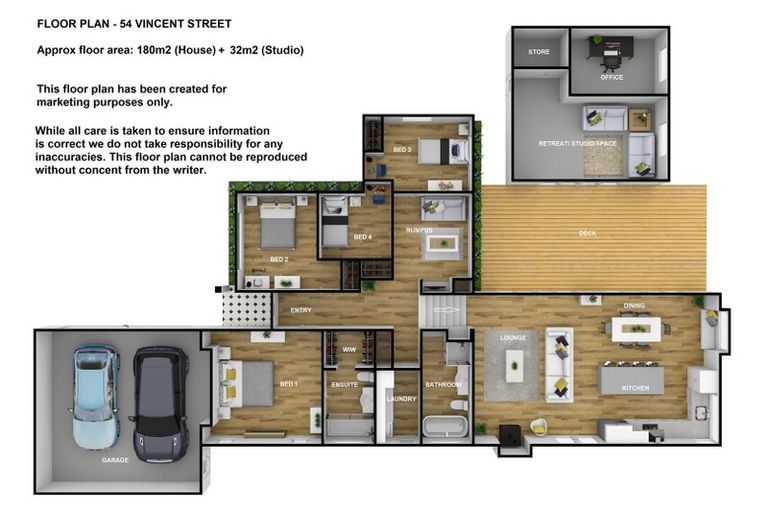 Photo of property in 54 Vincent Street, Howick, Auckland, 2014