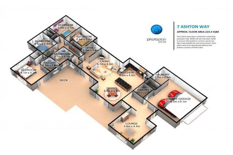 Photo of property in 7 Ashton Way, Huntington, Hamilton, 3210