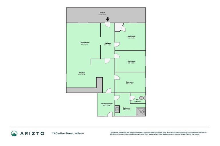 Photo of property in 13 Carlisle Street, Milson, Palmerston North, 4414