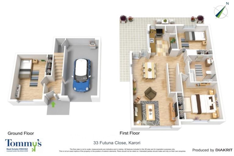 Photo of property in 33 Futuna Close, Karori, Wellington, 6012