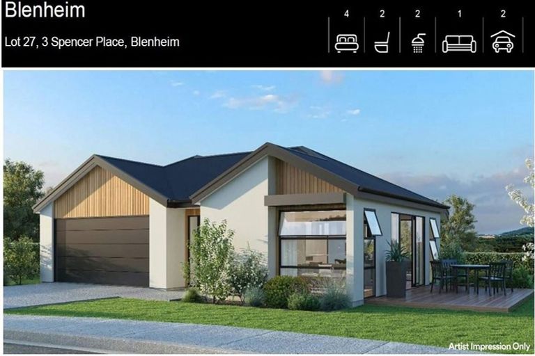 Photo of property in 3 Spencer Place, Springlands, Blenheim, 7201