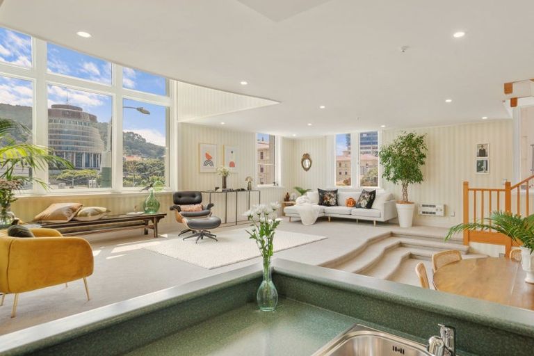 Photo of property in Whitmore Apartments, 1a/7 Stout Street, Wellington Central, Wellington, 6011
