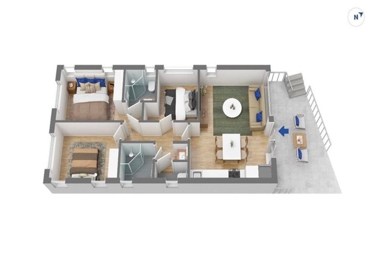 Photo of property in 122c Lancaster Road, Beach Haven, Auckland, 0626