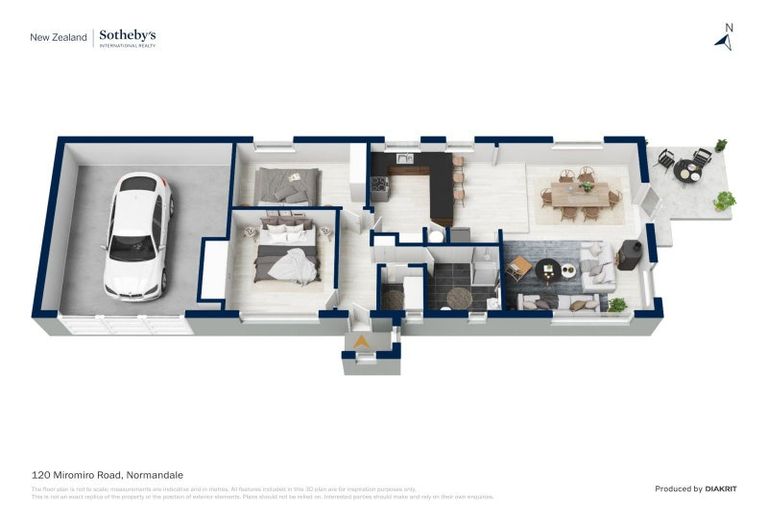 Photo of property in 120 Miromiro Road, Normandale, Lower Hutt, 5010