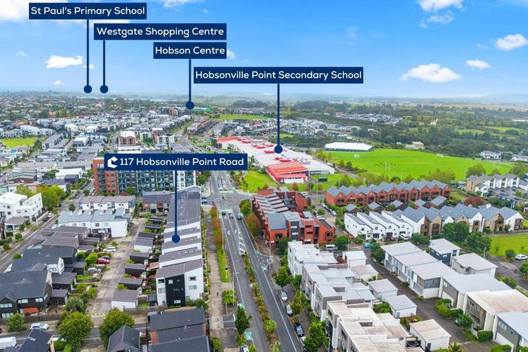 Photo of property in 117 Hobsonville Point Road, Hobsonville, Auckland, 0616