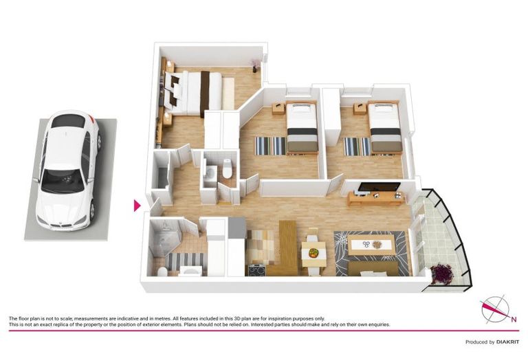 Photo of property in City Lodge, 704/115 Vivian Street, Te Aro, Wellington, 6011