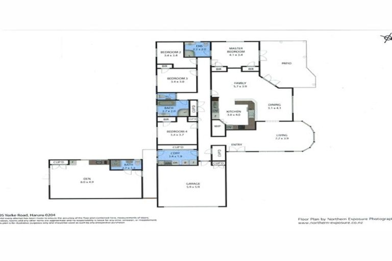 Photo of property in 105 Yorke Road, Haruru, 0204