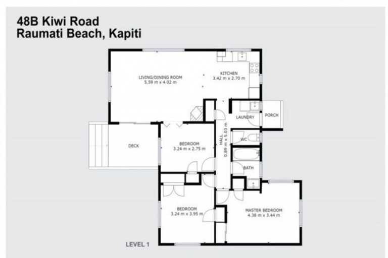 Photo of property in 2/48 Kiwi Road, Raumati Beach, Paraparaumu, 5032