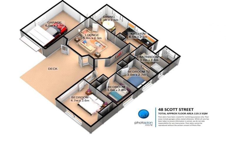 Photo of property in 48 Scott Street, Leamington, Cambridge, 3432