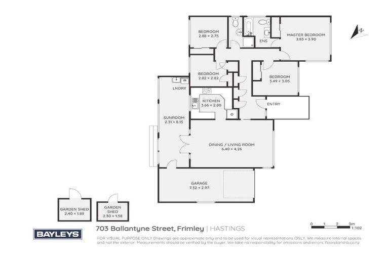 Photo of property in 703 Ballantyne Street, Frimley, Hastings, 4120