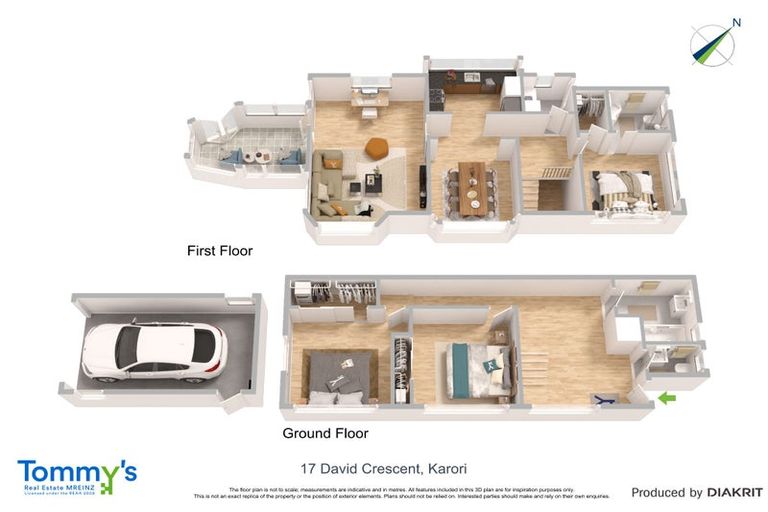 Photo of property in 17 David Crescent, Karori, Wellington, 6012