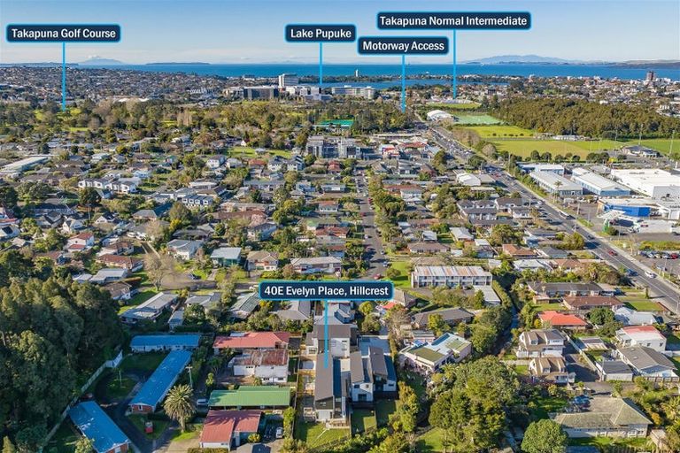 Photo of property in 40e Evelyn Place, Hillcrest, Auckland, 0627