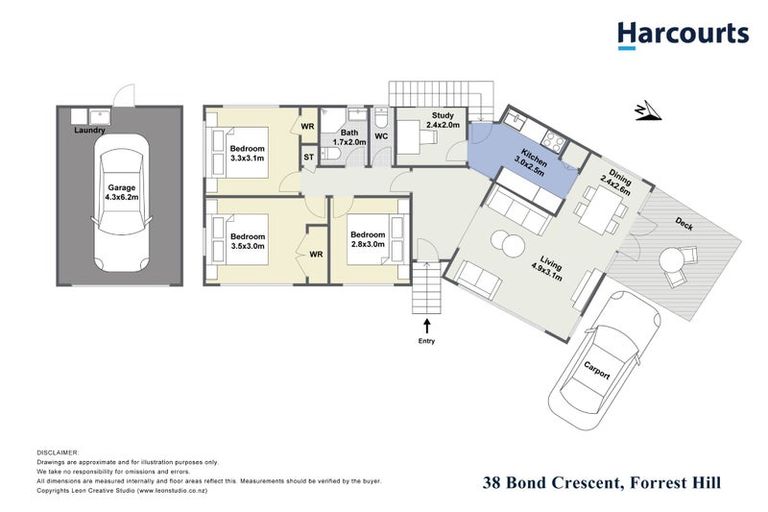 Photo of property in 38 Bond Crescent, Forrest Hill, Auckland, 0620