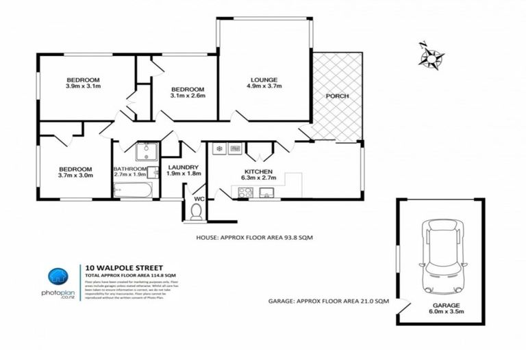 Photo of property in 10 Walpole Street, Leamington, Cambridge, 3432
