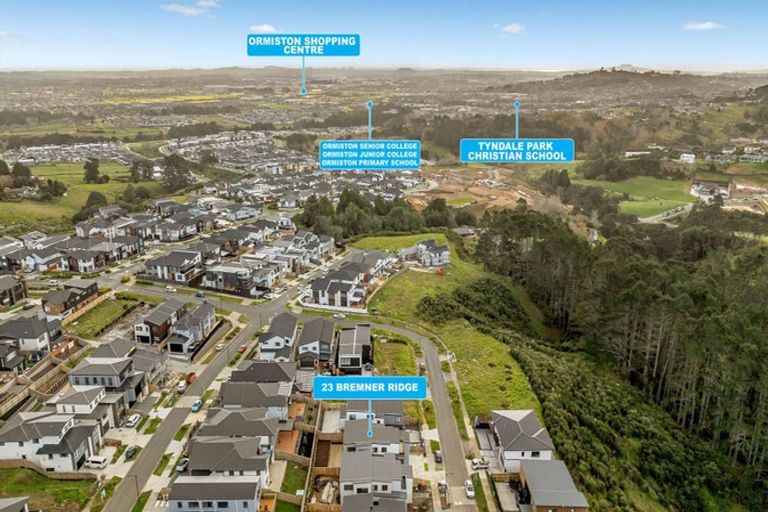 Photo of property in 23 Bremner Ridge Street, Flat Bush, Auckland, 2019