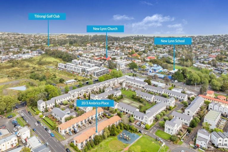 Photo of property in Tuscany Way, 20/3 Ambrico Place, New Lynn, Auckland, 0600