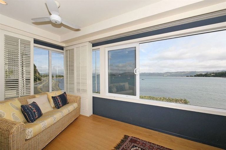 Photo of property in 1a Gill Road, Lowry Bay, Lower Hutt, 5013