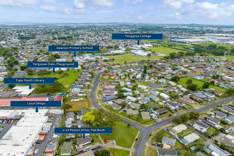 Photo of property in 1/14 Penion Drive, Flat Bush, Auckland, 2023