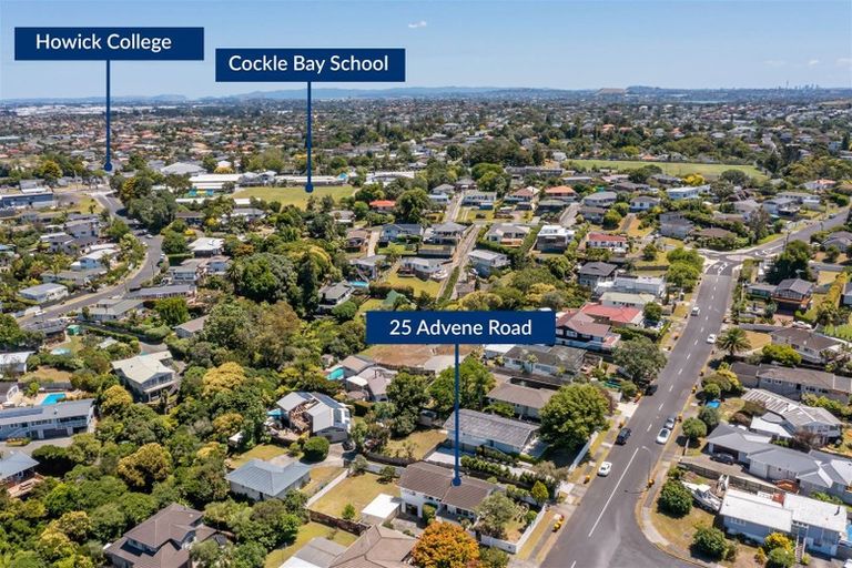 Photo of property in 25 Advene Road, Cockle Bay, Auckland, 2014