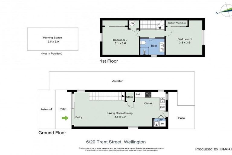 Photo of property in 6/20 Trent Street, Island Bay, Wellington, 6023