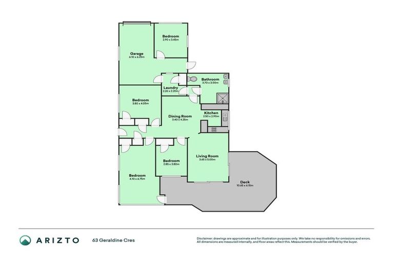 Photo of property in 63 Geraldine Crescent, Cloverlea, Palmerston North, 4412