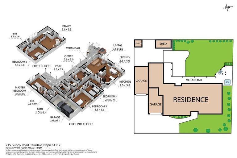 Photo of property in 215 Guppy Road, Taradale, Napier, 4112