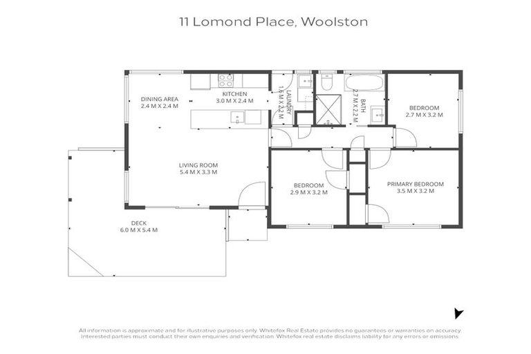 Photo of property in 11 Lomond Place, Woolston, Christchurch, 8062