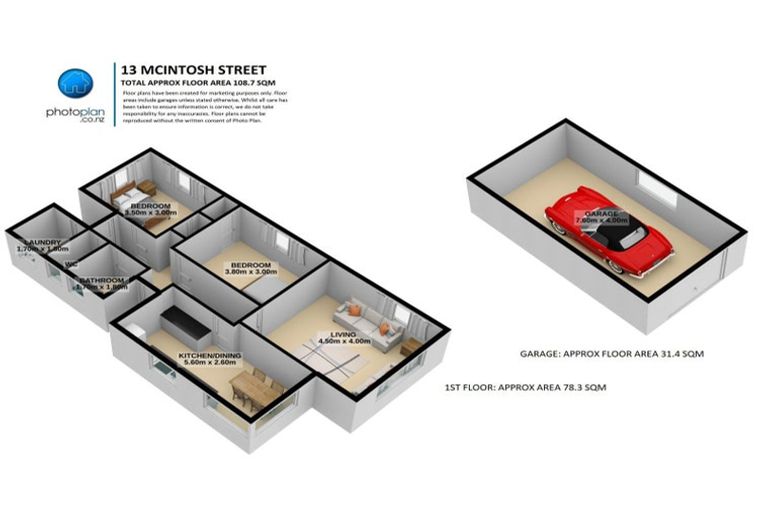 Photo of property in 13 Mcintosh Street, Chartwell, Hamilton, 3210