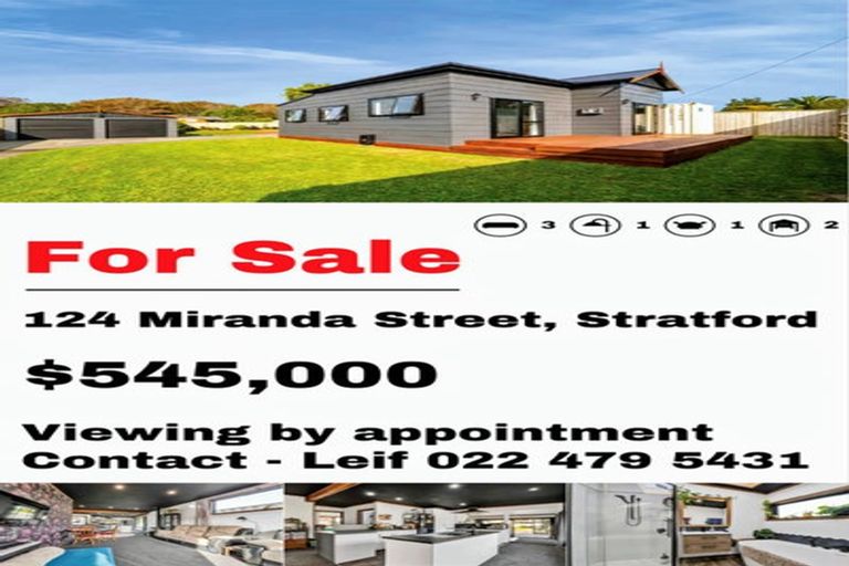 Photo of property in 126 Miranda Street, Stratford, 4332