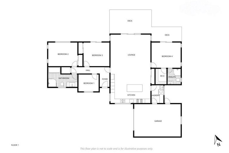 Photo of property in 1 Corbin Court, Ohau, Levin, 5570