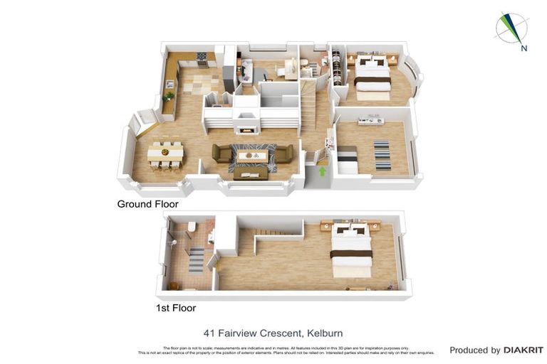 Photo of property in 41 Fairview Crescent, Kelburn, Wellington, 6012