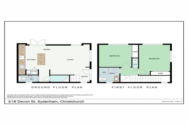 Photo of property in 3/16 Devon Street, Sydenham, Christchurch, 8023