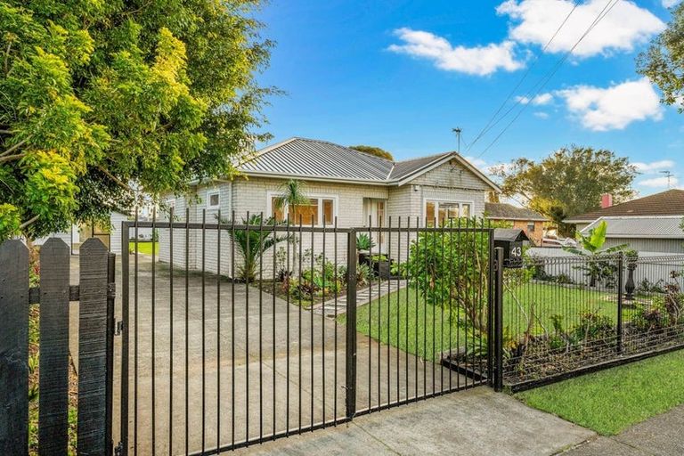 Photo of property in 43 Hutton Street, Otahuhu, Auckland, 1062
