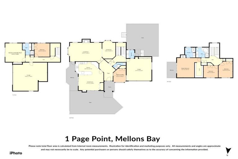 Photo of property in 1 Page Point, Mellons Bay, Auckland, 2014