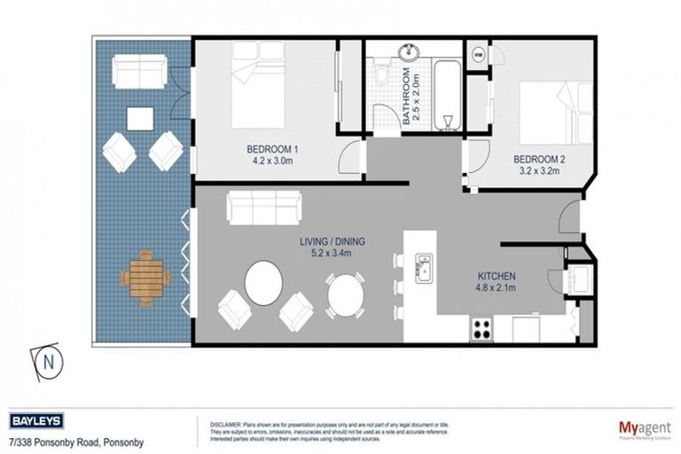 Photo of property in 7/338 Ponsonby Road, Ponsonby, Auckland, 1011