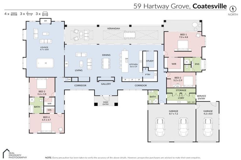 Photo of property in 59 Hartway Grove, Coatesville, Albany, 0792