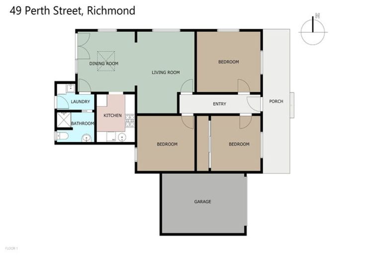 Photo of property in 49 Perth Street, Richmond, Christchurch, 8013