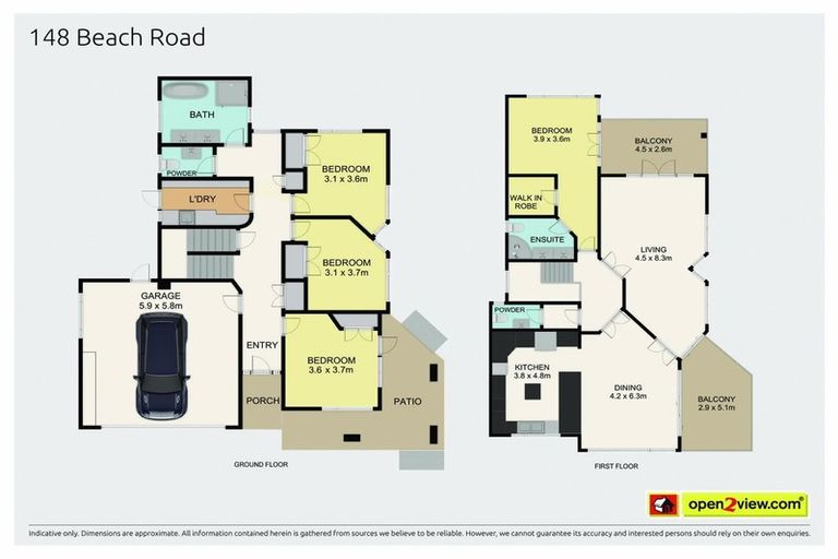 Photo of property in 1/148 Beach Road, Campbells Bay, Auckland, 0630