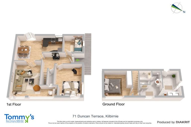 Photo of property in 71 Duncan Terrace, Kilbirnie, Wellington, 6022