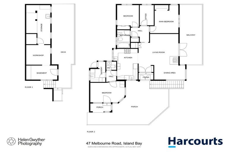 Photo of property in 47 Melbourne Road, Island Bay, Wellington, 6023