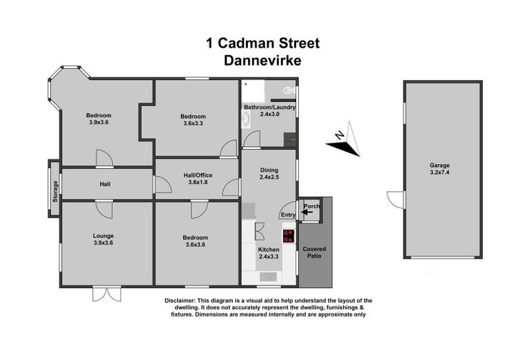 Photo of property in 1 Cadman Street, Dannevirke, 4930