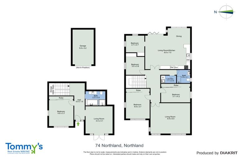 Photo of property in 74 Northland Road, Northland, Wellington, 6012