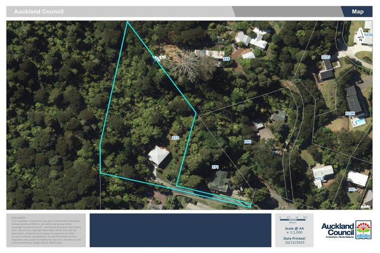 Photo of property in 373 Huia Road, Titirangi, Auckland, 0604