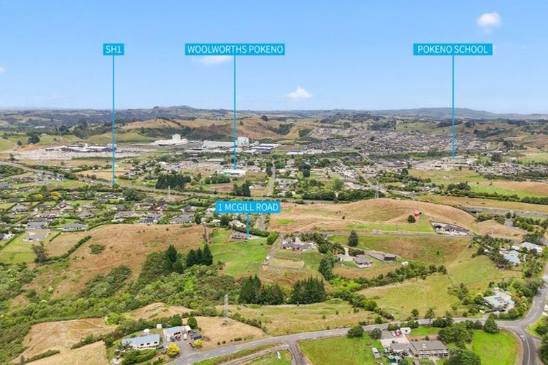 Photo of property in 1 Mcgill Road, Pokeno, 2471