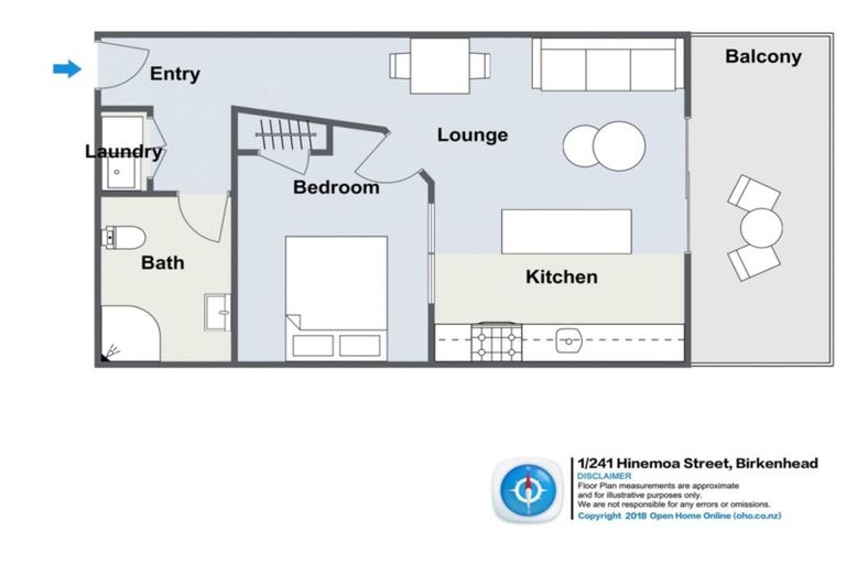 Photo of property in 1/241 Hinemoa Street, Birkenhead, Auckland, 0626